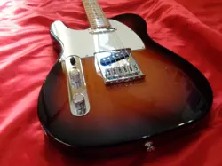 2018 FENDER PLAYER TELECASTER ELECTRIC GUITAR 3 COLOR-SUNBURST MAPLE LEFT HANDED