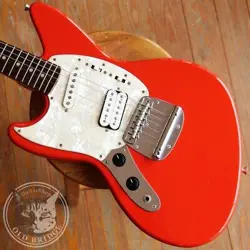 FENDER JAPAN JT-95L / EX JAG-STANG FIESTA RED (1996)