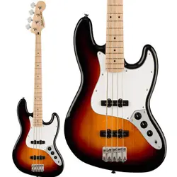 SQUIER BY FENDER AFFINITY SERIES JAZZ BASS/3-COLOR SUNBURST ELECTRIC BASS