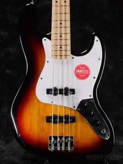 SQUIER BY FENDER AFFINITY SERIES JAZZ BASS 3-COLOR SUNBURST MAPLE ELECTRIC BASS