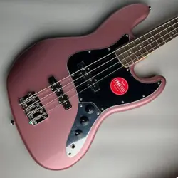 SQUIER BY FENDER AFFINITY SERIES JAZZ BASS LAUREL FINGERBOARD BLACK PICKGUARD