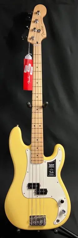 FENDER PLAYER PRECISION BASS 4-STRING BASS GUITAR BUTTERCREAM FINISH
