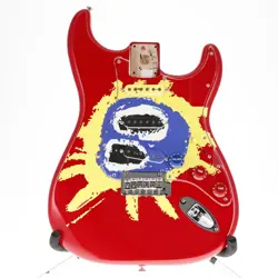 FENDER LIMITED EDITION SCREAMADELICA STRATOCASTER BODY (082604-L8) 6LB7OZ