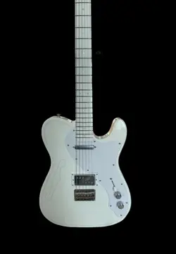 FENDER MIJ SILENT SIREN TELECASTER, ARCTIC WHITE