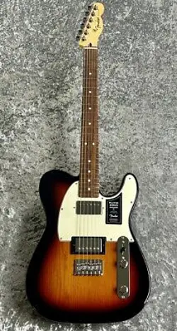 FENDER MADE IN MEXICO PLAYER SERIES TELECASTER HH PAU FERRO  3 COLOR SUNBURST