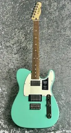 FENDER MADE IN MEXICO PLAYER SERIES TELECASTER HH PAU FERRO  SEAFOAM GREEN   M