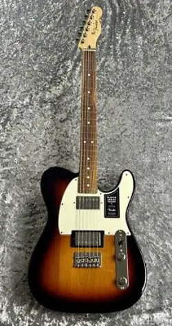 FENDER MADE IN MEXICO PLAYER SERIES TELECASTER HH PAU FERRO   3 COLOR SUNBURST