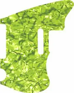 WD CUSTOM PICKGUARD FOR FENDER MODERN PLAYER TELECASTER PLUS #28LGR LIME GREE...