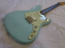 2019 FENDER PLAYER DUO-SONIC HS DAPHNE BLUE PAU FERRO FRETBOARD ELECTRIC GUITAR