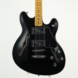 USED FENDER CHINA / MODERN PLAYER STARCASTER GUITAR BLACK
