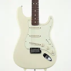 USED FENDER USA / JEFF BECK STRATOCASTER OLYMPIC WHITE