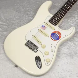FENDER USA / JEFF BECK STRATOCASTER OLYMPIC WHITE AMERICAN ARTIST SERIES 3.72KG