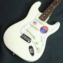FENDER USA / JEFF BECK STRATOCASTER OLYMPIC WHITE AMERICAN ARTIST S/N:US23074626