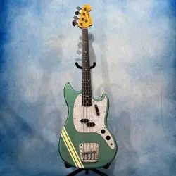 2010 FENDER MB-98 COMPETITION MUSTANG BASS MADE IN JAPAN OCEAN TURQUOISE MIJ