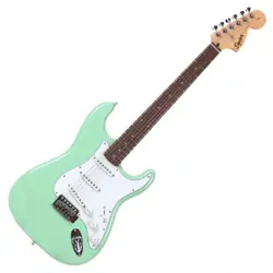 SQUIER BY FENDER SQUIER AFFINITY SERIES STRATOCASTER SURF GREEN