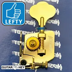 NEW HIPSHOT BT2 LEFTY BASS XTENDER KEY FOR 67-82 P & J BASS FENDER DETUNER, GOLD