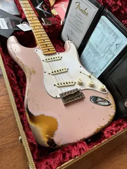 2021 FENDER CUSTOM SHOP ‘56 STRATOCASTER - DIRTY SHELL PINK