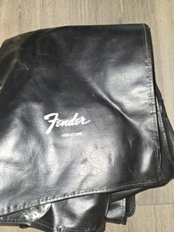 FENDER VIBRATONE AMP COVER BLACK NEW RARE