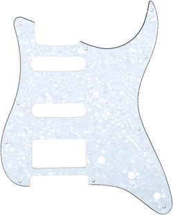 MUSICLILY HSS 11 HOLE STRAT GUITAR PICKGUARD SCRATCH PLATE FOR FENDER USA/MEXICA