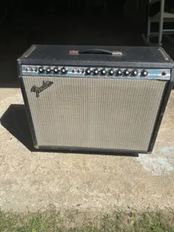 VINTAGE 1974 FENDER TWIN REVERB GUITAR AMP BEAUTIFUL VINTAGE CONDITION W/ COVER