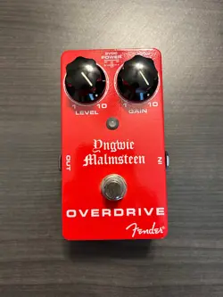 FENDER YNGWIE MALMSTEEN OVERDRIVE GUITAR PEDAL