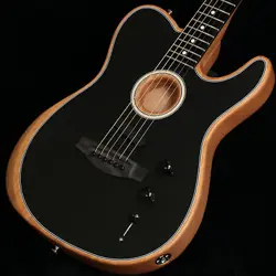 FENDER / AMERICAN ACOUSTASONIC TELECASTER EBONY FINGERBOARD BLACK S/N US241695A