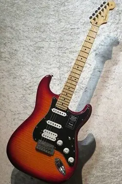 FENDER PLAYER STRATOCASTER HSS PLUS TOP MAPLE FINGERBOARD  AGED CHERRY BURST
