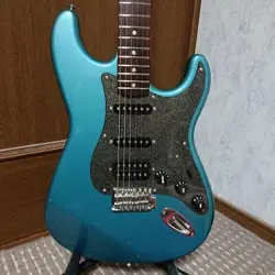 SQUIER BY FENDER AFFINITY SSH STRATOCASTER ELECTRIC GUITAR BLUE USED FROM JAPAN