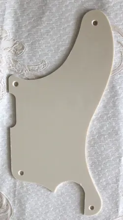 FOR FENDER TELE CABALLO TONO LIGERO GUITAR PICKGUARD,1 PLY VINTAGE YELLOW