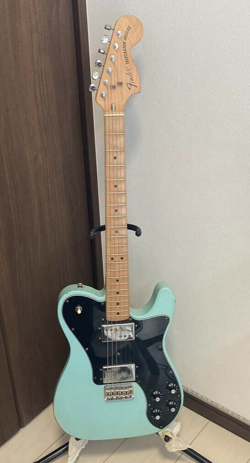 FENDER VINTERA ROAD WORN '70S TELECASTER DELUXE DAPHNE BLUE ELECTRIC GUITAR