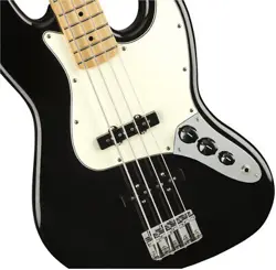 FENDER PLAYER JAZZ BASS MAPLE FINGERBOARD BLACK ELECTRIC BASS