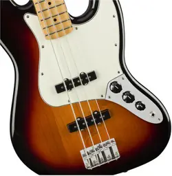 FENDER PLAYER JAZZ BASS MAPLE FINGERBOARD 3-COLOR SUNBURST ELECTRIC BASS
