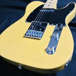 FENDER USED PLAYER TELECASTER MAPLE NECK BUTTERSCOTCH BLONDE 2019 MX19216148