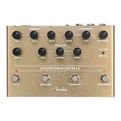 FENDER EFFECTS PEDAL DOWNTOWN EXPRESS BASS MULTI EFFECT PEDAL FROM JAPAN USED
