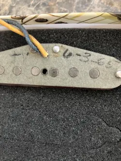 VINTAGE 1965 FENDER MUSTANG DUO SONIC MUSICMASTER GUITAR PICKUP ABIGAIL YBARRA