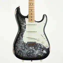 FENDER CUSTOM SHOP LIMITED EDITION 1968 PAISLEY STRATOCASTER RELIC BLACK #GGC60