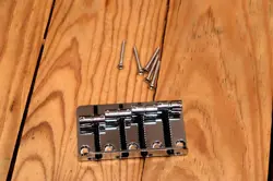 FENDER PLAYER SERIES PRECISION P BASS GUITAR CHROME BRIDGE JAZZ J