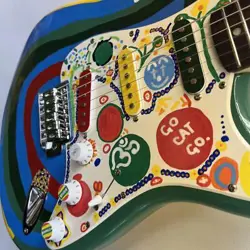 DIFFERENT COLOR GEORGE HARRISON ROCKY GUITAR BEATLES