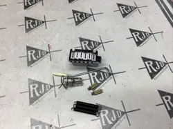 FENDER AMERICAN TWO POINT STRATOCASTER TREMOLO BRIDGE VIBRATO 2 BRUSHED