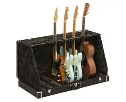 FENDER CLASSIC SERIES 7-GUITAR CASE STAND - BLACK
