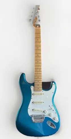 FENDER STRATOCASTER JAPAN 1984 ELECTRIC GUITAR LAKE PLACID BLUE