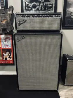 FENDER SUPER BASSMAN 300W ALL TUBE BASS RIG