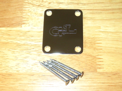 G&L 2022 USA CHROME LOGO FOUR BOLT NECK PLATE