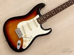 2013 FENDER STRATOCASTER ‘62 VINTAGE REISSUE ST62-TX SUNBURST, NEAR-MINT, JAPAN