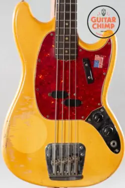 1968 FENDER MUSTANG BASS WHITE