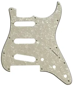 FOR FENDER PLAYER STRATOCASTER FLOYD ROSE SSS GUITAR PICKGUARD IVORY WHITE PEARL
