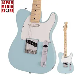 FENDER MADE IN JAPAN JUNIOR COLLECTION TELECASTER SATIN DAPHNE BLUE MAPLE GUITAR