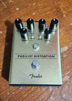 FENDER PUGILIST DISTORTION GUITAR EFFECTS PEDAL TESTED