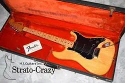 FENDER STRATOCASTER '76 NATURAL/MAPLE NECK