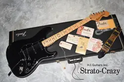 FENDER STRATOCASTER EARLY '79 BLACK/MAPLE NECK FULL ORIGINAL MINT CONDITION